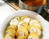 ぷち居酒屋 あんかけ白菜ささみロール作り方10写真