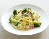 ガーリックスプラウトと春野菜のパスタ作り方6写真