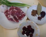 漢方医お勧め薬膳!紅焼羊肉作り方1写真