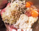レンジで野菜たっぷりハンバーグ☆2食分作り方3写真