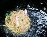 蕎麦のかき揚げ作り方5写真