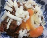 牛肉のデミグラスチーズドリア　温玉子入り作り方10写真