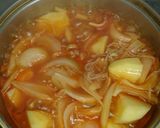 肉じゃが☆ケチャップ味作り方5写真