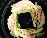 ホっと中華風♡白菜と豚肉のミルフィーユ鍋作り方5写真