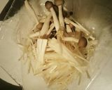 きのこと小松菜の和風パスタ作り方2写真