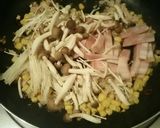 きのこと小松菜の和風パスタ作り方9写真