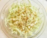 千切りキャベツと鯖缶の和え物作り方1写真