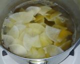 簡単朝食♪なめこと大根 ワカメのお味噌汁作り方4写真