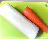 おもてなし☆おせちお弁当になますの薔薇♪作り方1写真