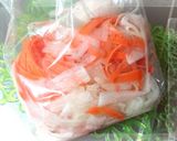 おもてなし☆おせちお弁当になますの薔薇♪作り方3写真