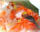 おもてなし☆おせちお弁当になますの薔薇♪作り方5写真
