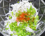 時短☆パクチーの茎としらすの和え物☆覚書作り方3写真