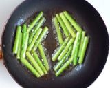 アスパラガスのバターパプリカ焼き作り方2写真