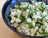 香りから美味しい、大葉とごまおにぎり。作り方4写真