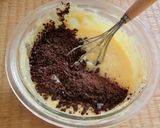 バレンタインに❤　チョコ苺タルト作り方3写真