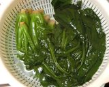 ほうれん草とえのきのおひたし作り方2写真