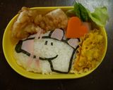 メイシーちゃん弁当（キャラ弁）作り方6写真