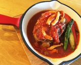 基本のハンバーグ、トマトソース煮込み作り方10写真