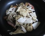 舞茸と豆苗とウインナーの中華炒め作り方9写真