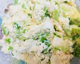 はんぺんと木綿豆腐のお焼き作り方2写真