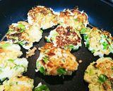 はんぺんと木綿豆腐のお焼き作り方4写真