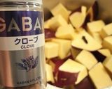 スイートポテトチーズパイ風　焼き巾着作り方2写真