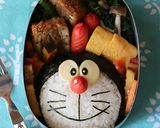 簡単＊ドラえもんのキャラ弁作り方5写真