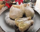 スイートポテトチーズパイ風　焼き巾着作り方12写真
