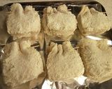 スイートポテトチーズパイ風　焼き巾着作り方10写真