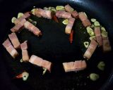ごろごろベーコンのトマトソースパスタ作り方6写真