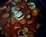 ごろごろベーコンのトマトソースパスタ作り方9写真