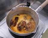 超簡単(*＾＾*）さんま蒲焼きの卵とじ作り方3写真