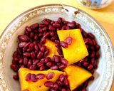 冬至に☆お砂糖なし！塩味の小豆南瓜作り方5写真