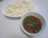 トマト缶でパパっとそうめん作り方3写真