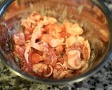 厚揚げと豚肉、小松菜の中華風とろみ煮作り方2写真