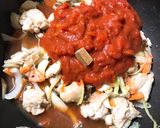 簡単！豪華！鶏ときのこのトマトクリーム煮作り方6写真