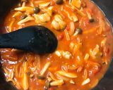 簡単！豪華！鶏ときのこのトマトクリーム煮作り方7写真