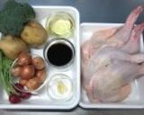 クリスマス骨付きローストチキン リピ確！作り方1写真