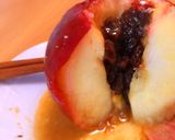 ラム香る♪レーズンたっぷり焼き林檎作り方3写真