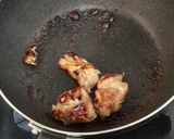 麺つゆで茹でて炒めて焼鳥風丼作り方4写真