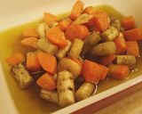 根菜のアヒージョ♡作り方6写真