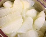 フライパンで簡単☆大根とひき肉のそぼろ煮作り方1写真