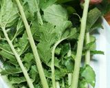 大根葉のごま油炒めのふんわ〜り卵とじ♪作り方1写真