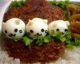 にゃんにゃんにゃんこ(キャラ弁)作り方2写真