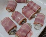 牡蠣とベーコンのブロシェット作り方3写真