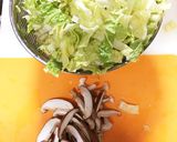 簡単☆白菜とひき肉と椎茸のうま煮作り方1写真