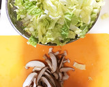 簡単☆白菜とひき肉と椎茸のうま煮作り方1写真