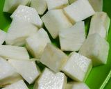 レンジで簡単☆長芋のコチュマヨグラタン作り方1写真