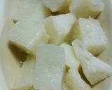 レンジで簡単☆長芋のコチュマヨグラタン作り方3写真