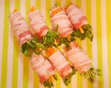 シンプル美味しい！豚巻き豆苗作り方3写真